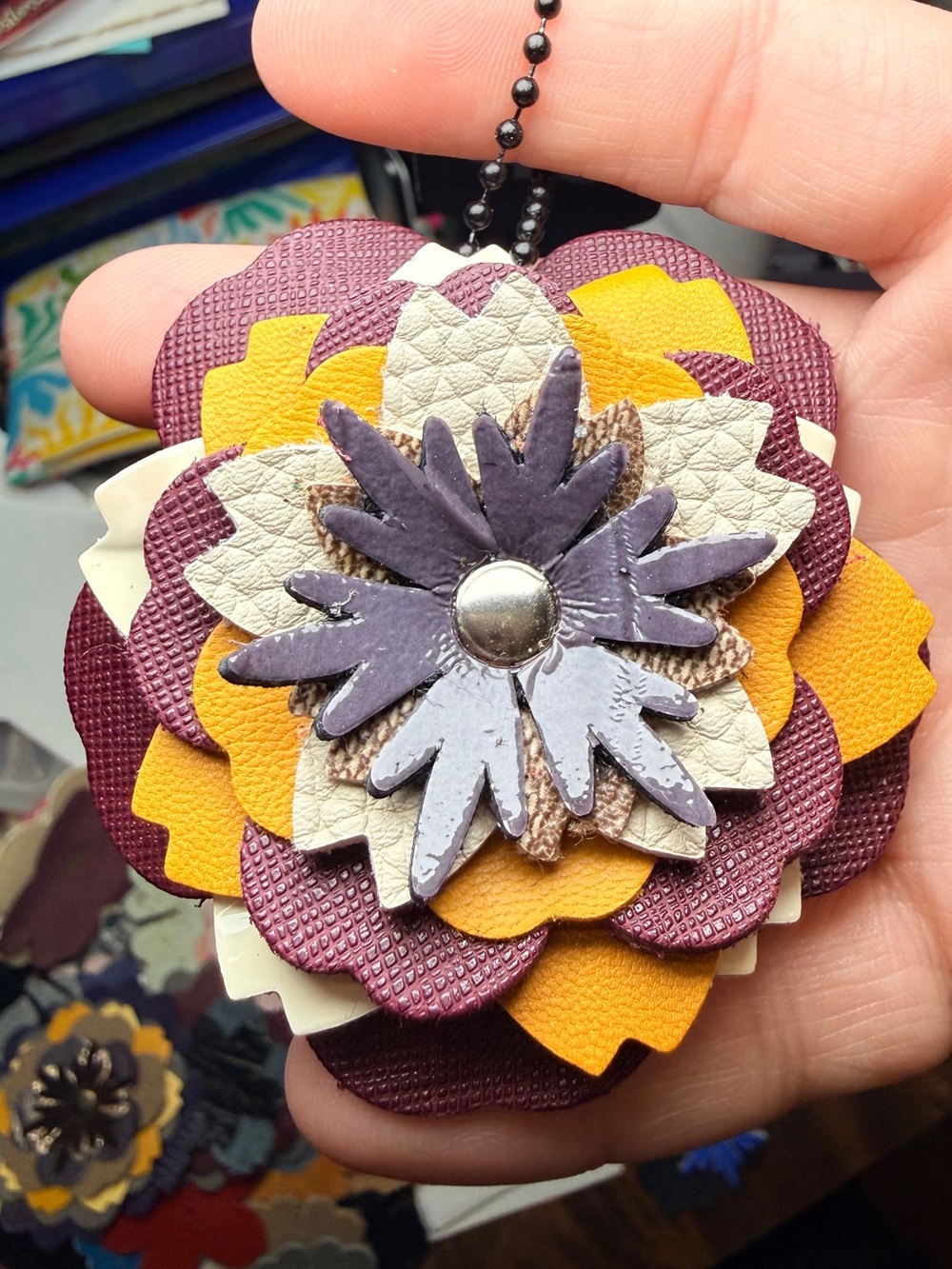 Handmade Floral Charm